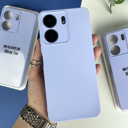 Силиконовый чехол для Xiaomi Redmi 13C 4G / Poco C65 Голубой (5)