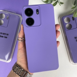 Силиконовый чехол для Xiaomi Redmi 13C 4G / Poco C65 Лавандовый (39)