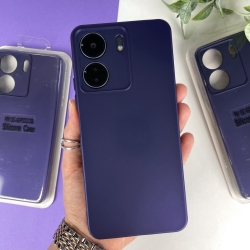 Силиконовый чехол для Xiaomi Redmi 13C 4G / Poco C65 Ярко-фиолетовый (34)