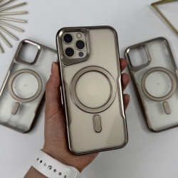 Чохол з MagSafe для Айфон 12 Про Макс. Case for iPhone 12 Pro Max Esthetic Сірий