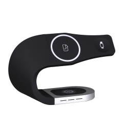 Беспроводное Зарядное Устройство с MagSafe 3in1 15W IP Version Черный